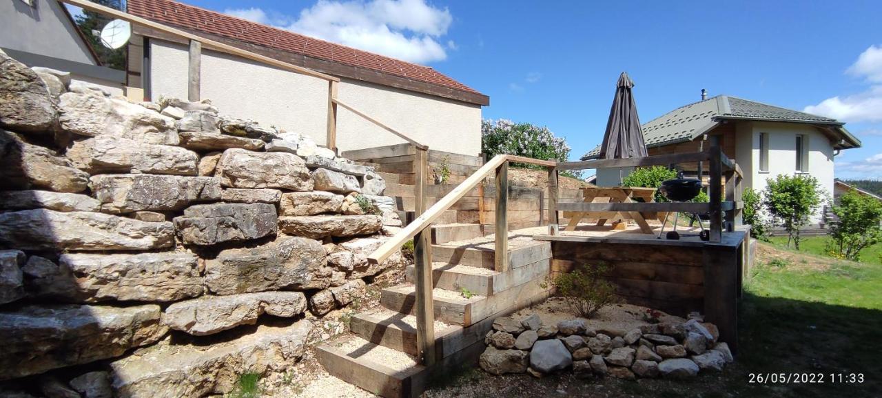 Cahute De Montagne Pour Profiter Du Haut Jura เพรมานง ภายนอก รูปภาพ
